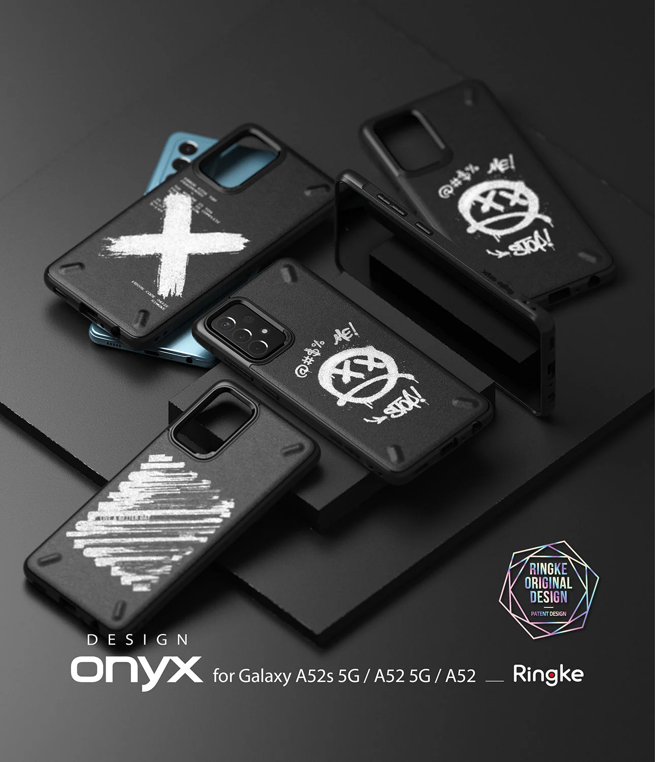 Galaxy A52 5G / 4G Case | Onyx Design - Image 14