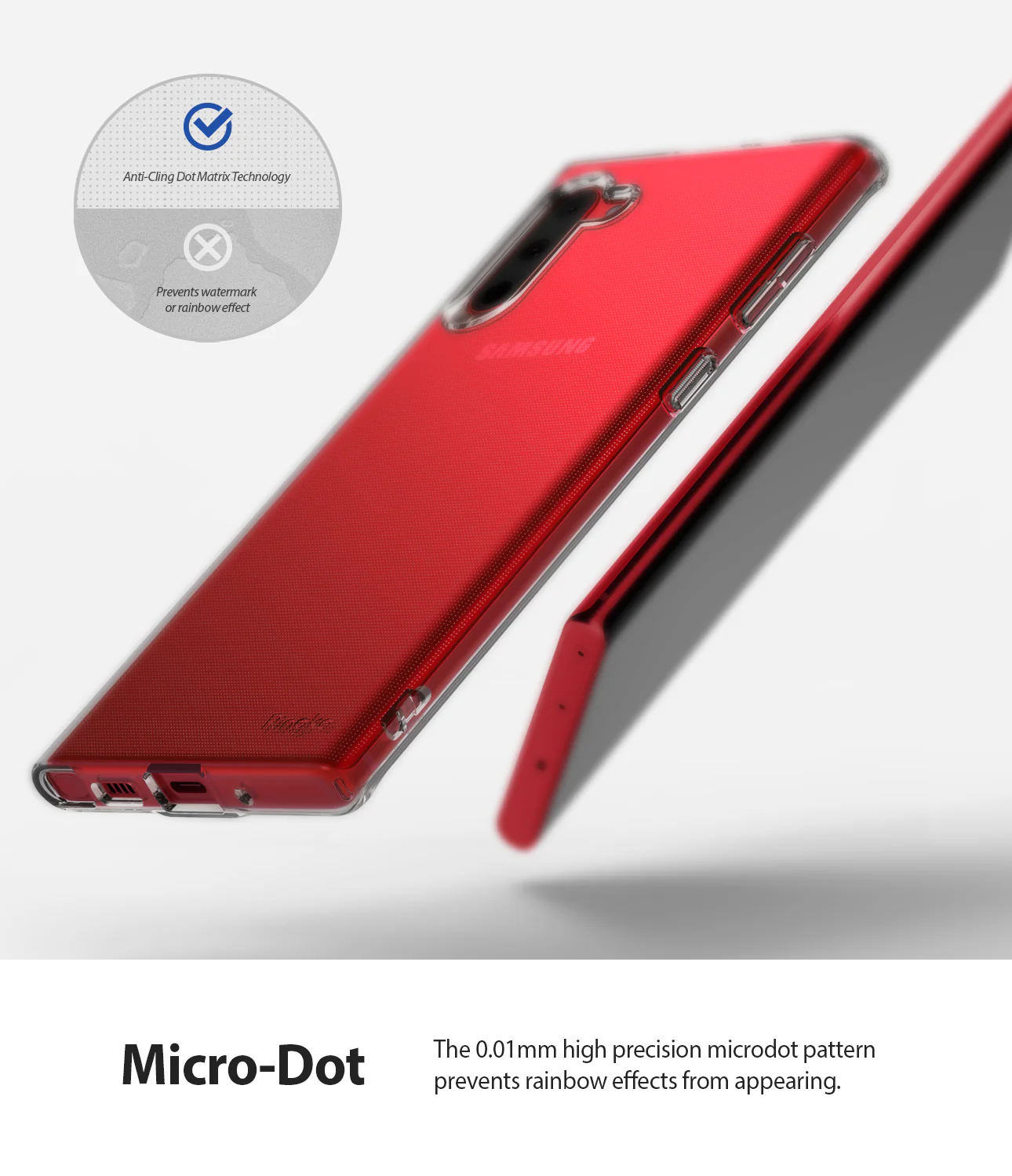 Galaxy Note 10 Case | Air - Clear (Dot) - Image 8