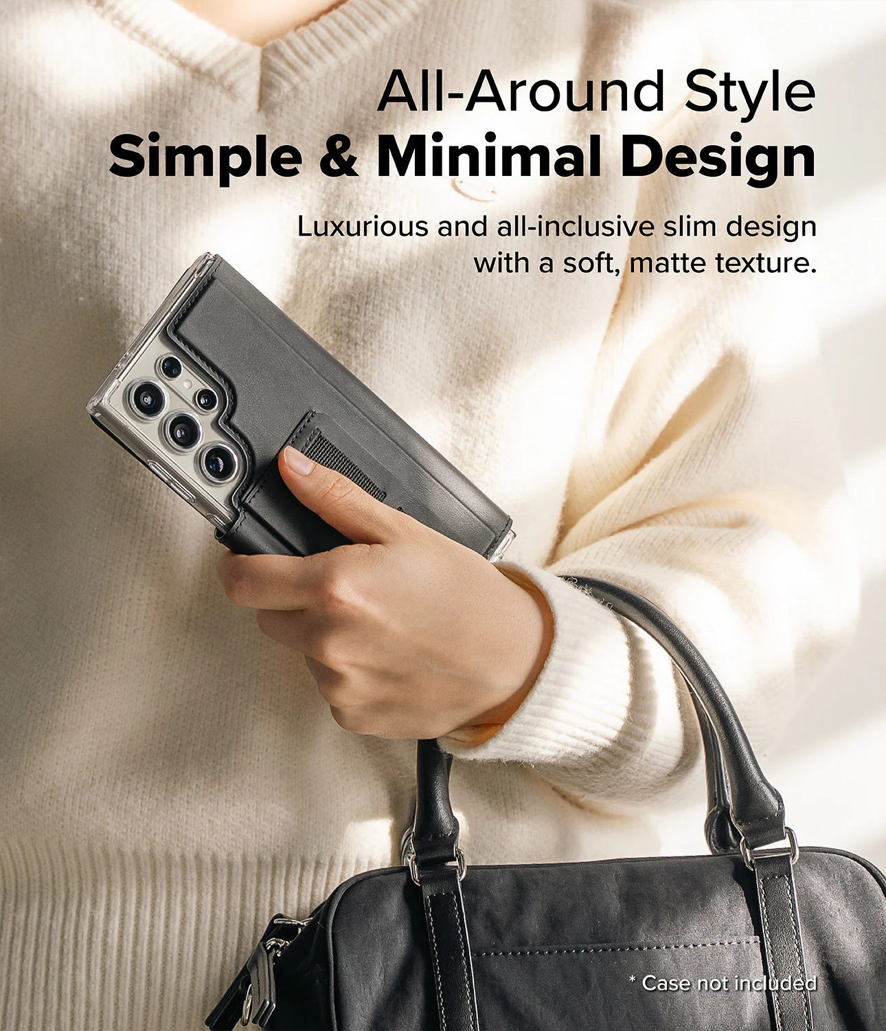 Galaxy S25 Ultra Cover | Folio Grip Wallet Magnetic - Image 14