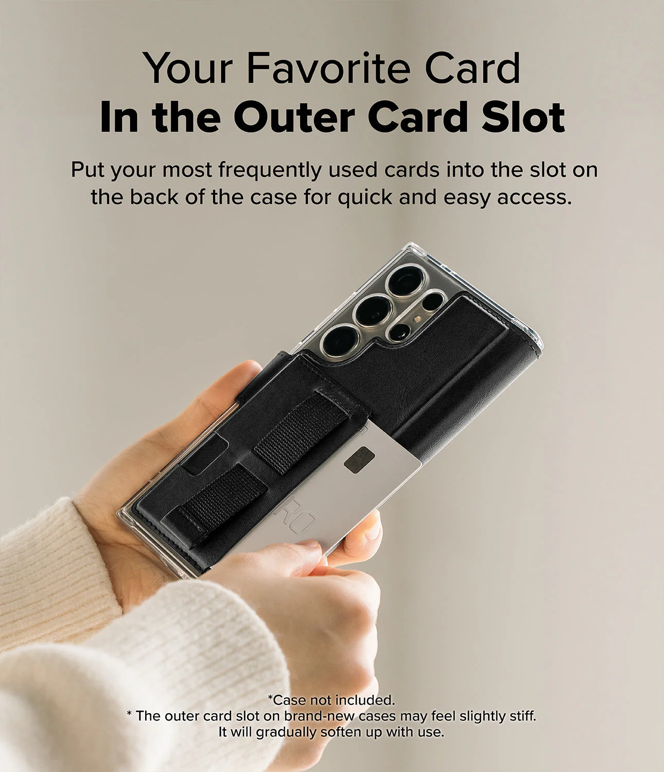 Galaxy S25 Ultra Cover | Folio Grip Wallet Magnetic - Image 15