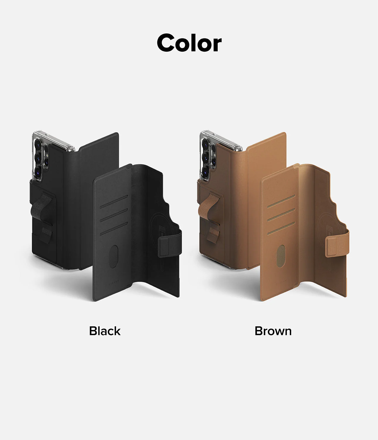 Galaxy S25 Ultra Cover | Folio Grip Wallet Magnetic - Image 18