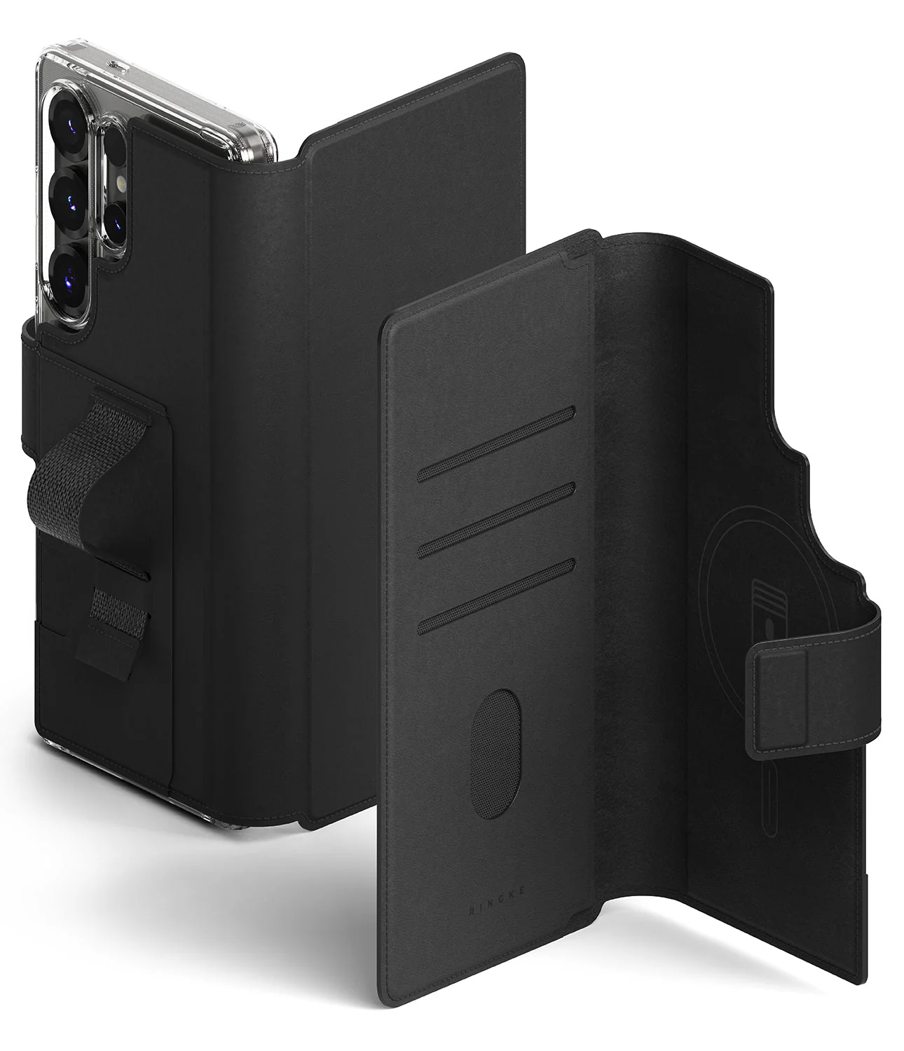 Galaxy S25 Ultra Cover | Folio Grip Wallet Magnetic - Image 3