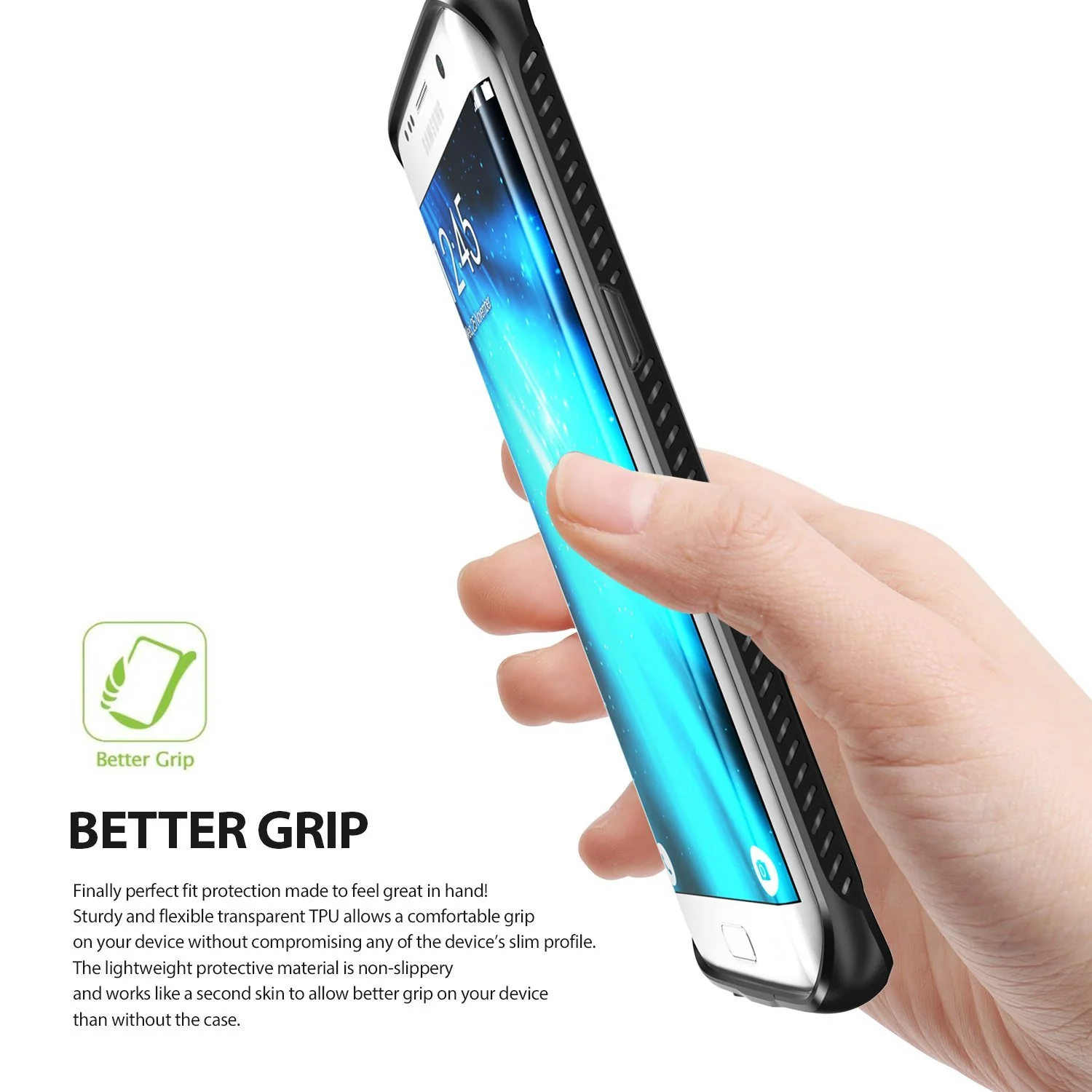 Galaxy S7 Edge Case | Onyx - Gray - Image 6