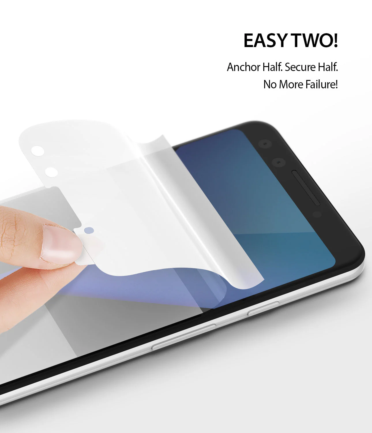 Google Pixel 3 Screen Protector | Dual Easy Film - Image 6