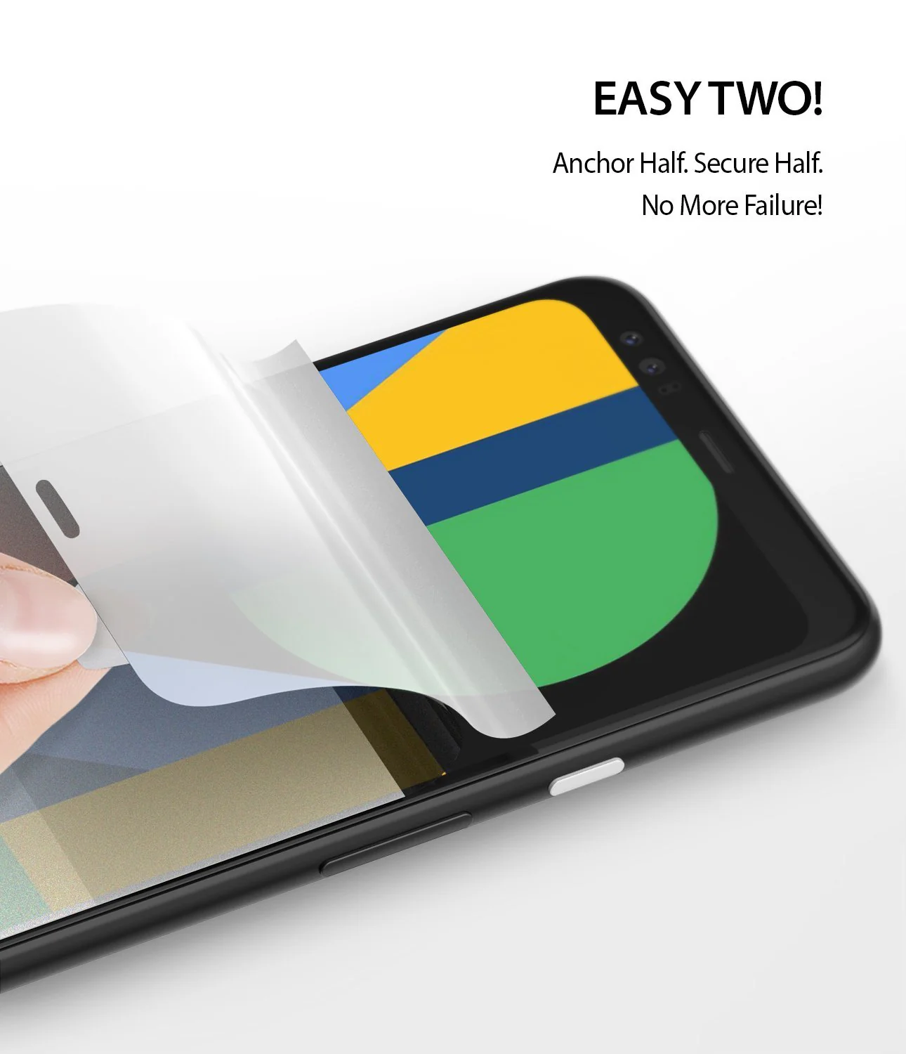 Google Pixel 4 XL Screen Protector | Dual Easy Film - Image 6