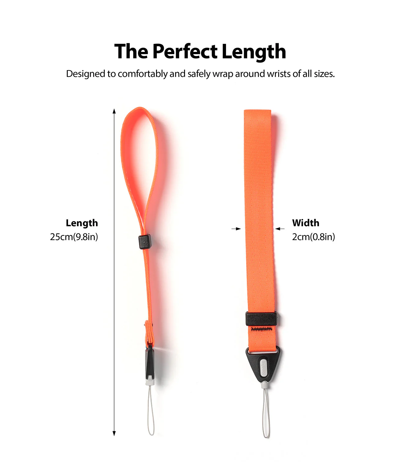 Hand Strap | Black / Neon Orange - Image 20