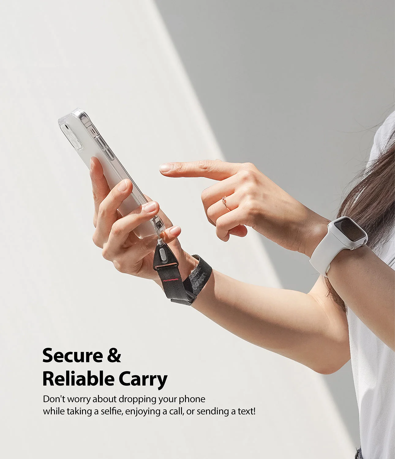 Hand Strap | Black / Neon Orange - Image 6