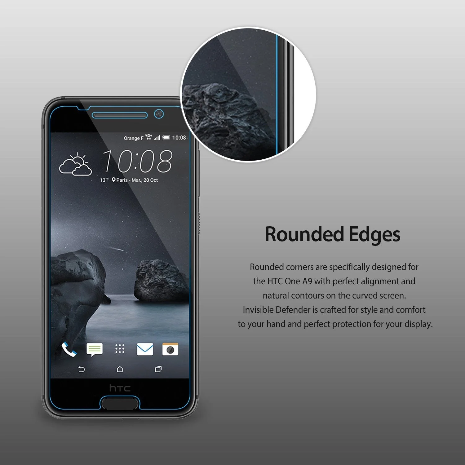 HTC One A9 Screen Protector | Invisible Defender - Image 7