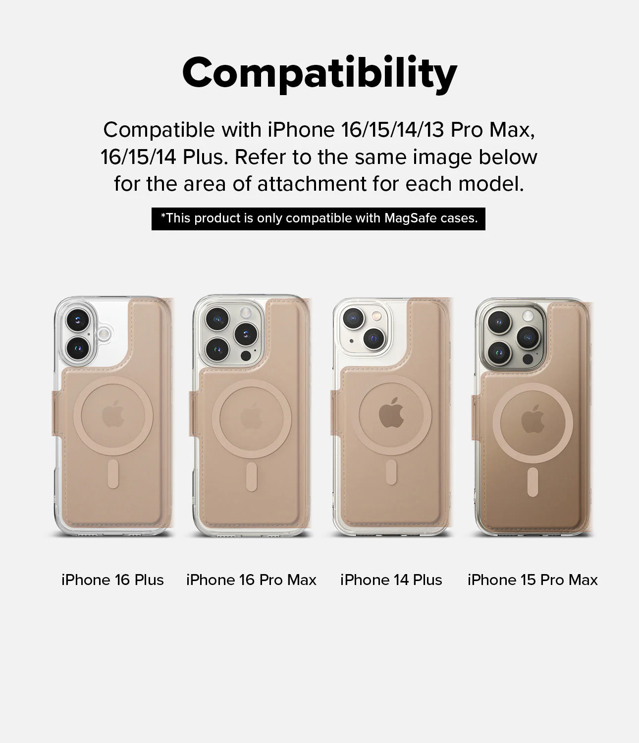 iPhone Pro Max & Plus MagSafe Cover | Folio Wallet Magnetic - Image 19