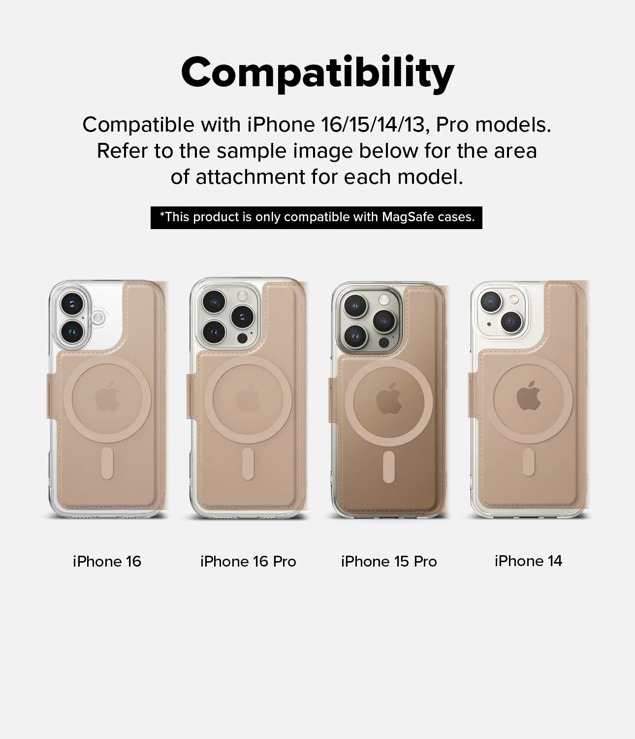 iPhone & Pro MagSafe Cover | Folio Wallet Magnetic - Image 19