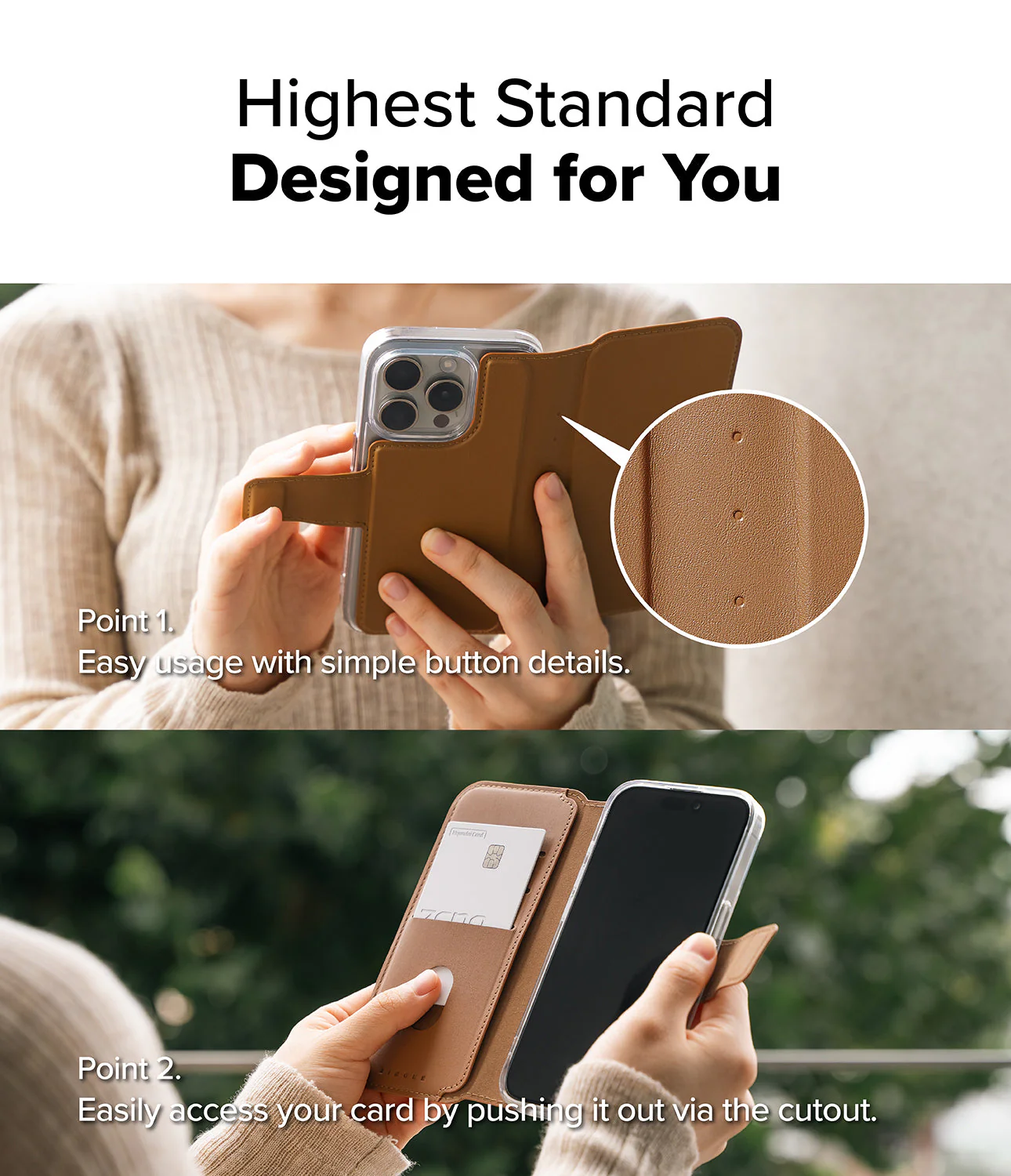 iPhone & Pro MagSafe Cover | Folio Wallet Magnetic - Image 25