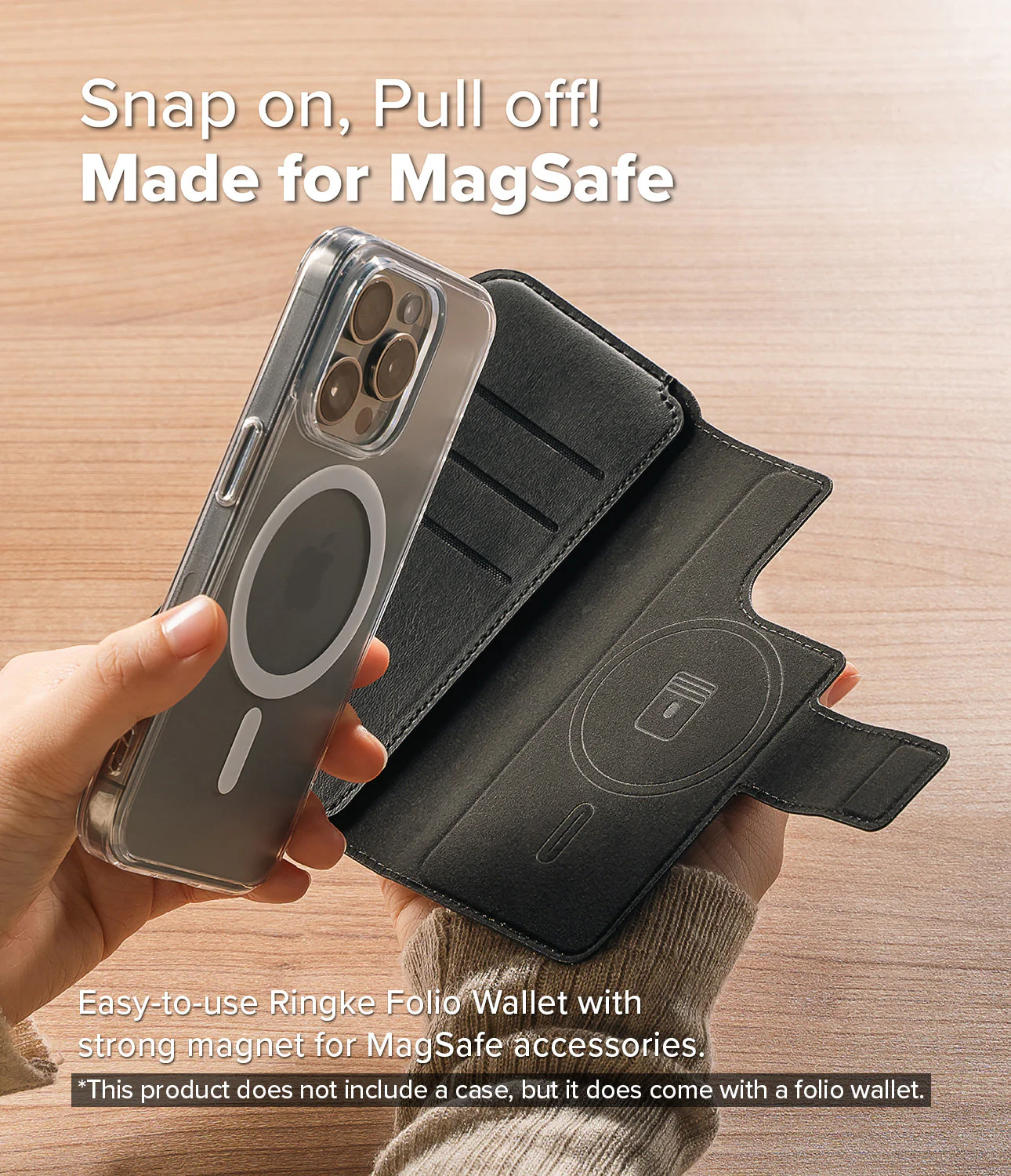 iPhone & Pro MagSafe Cover | Folio Wallet Magnetic - Image 6
