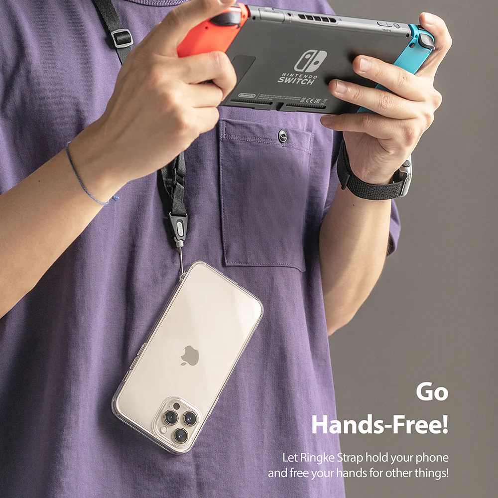 Lanyard Strap | Black - Image 3