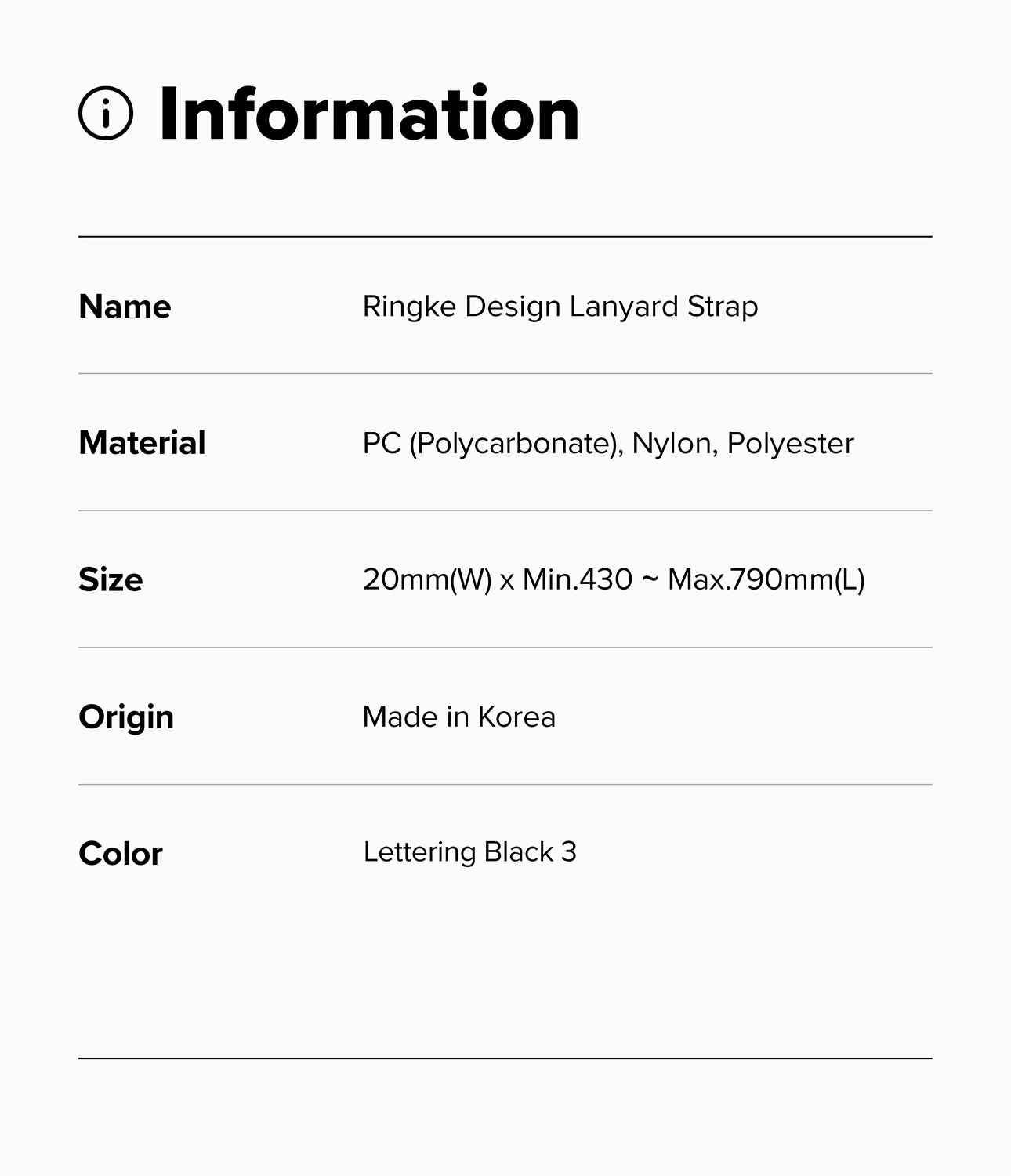 Lanyard Strap | Lettering - Image 65