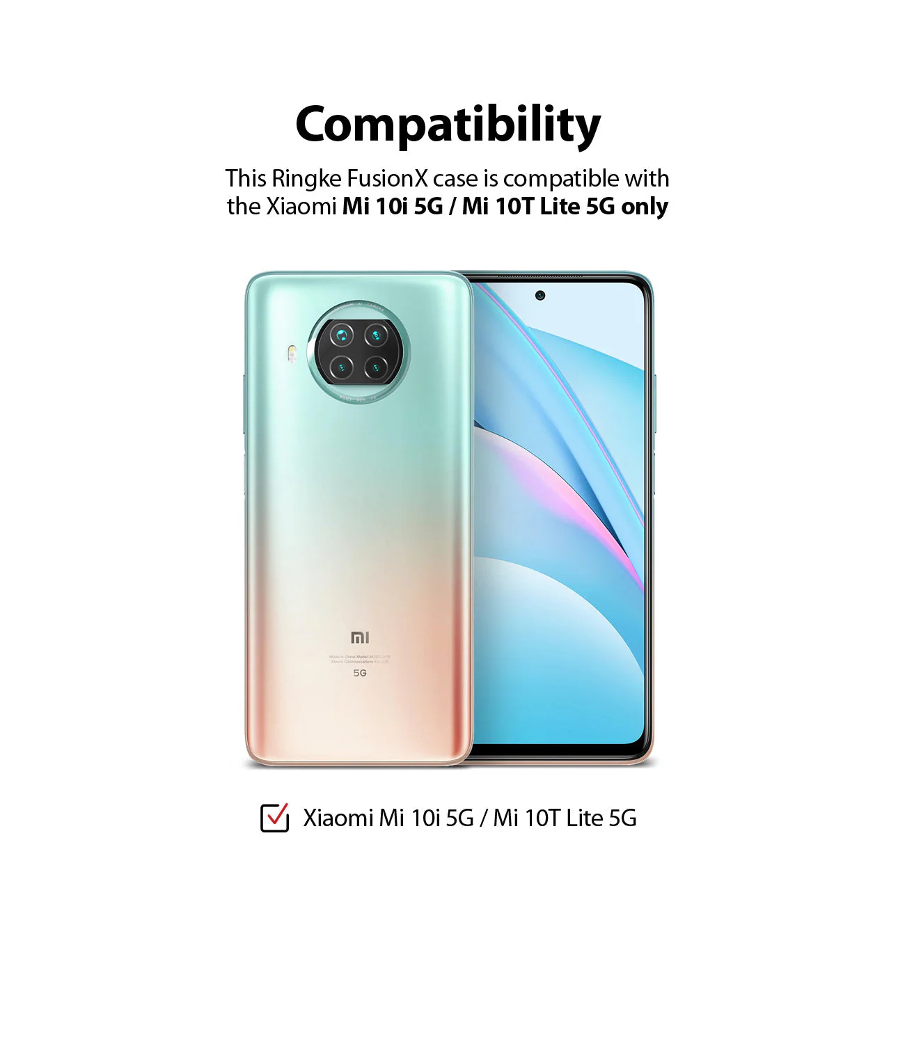 Mi 10T Lite 5G / 10i 5G Case | Fusion-X - Image 5