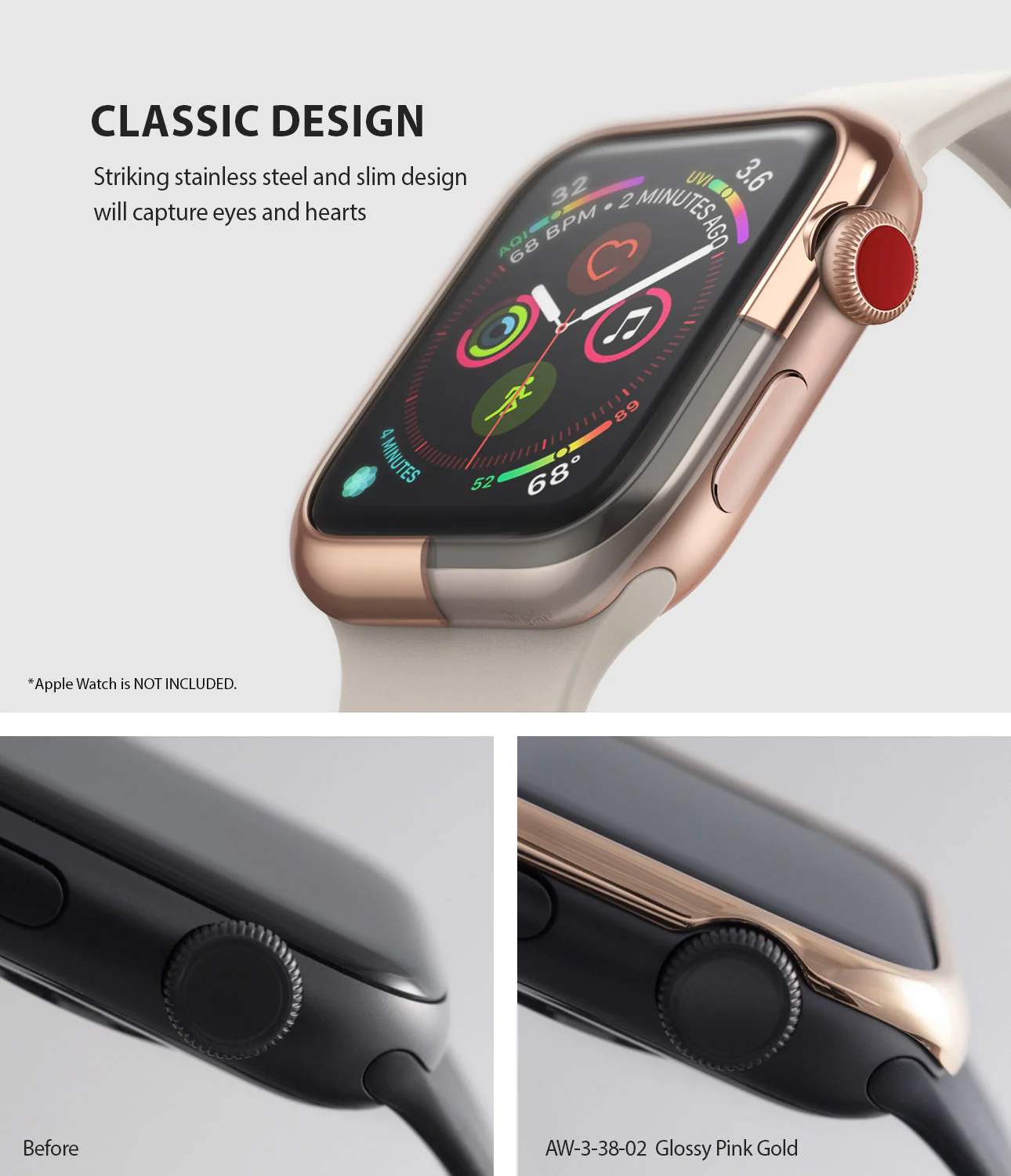 Apple Watch Series 3 / 2 / 1 (38mm) | Bezel Styling - Image 31