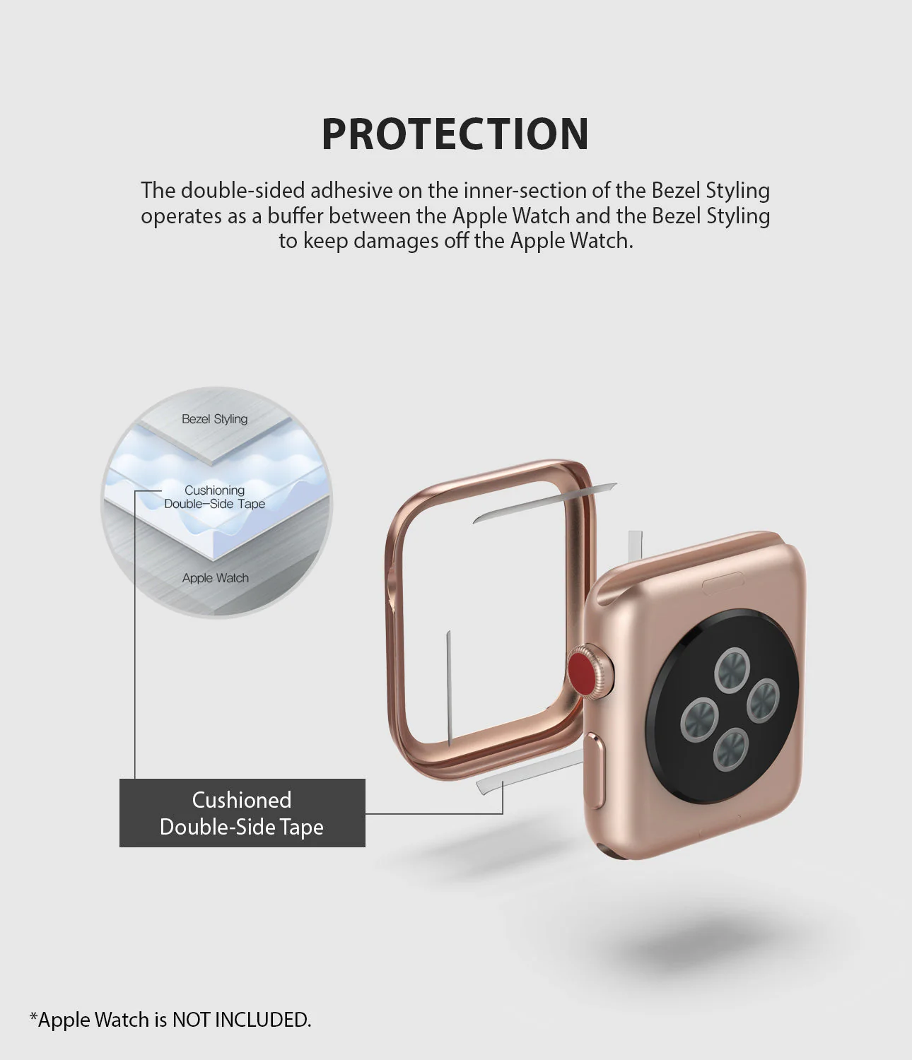 Apple Watch Series 3 / 2 / 1 (38mm) | Premium Bezel Styling H - Image 14