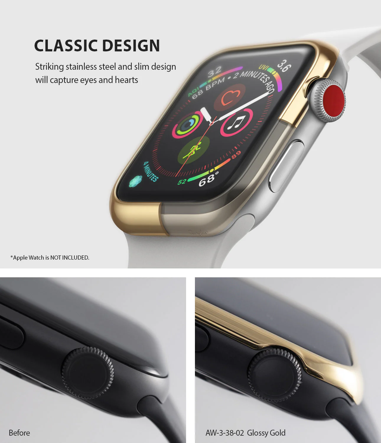 Apple Watch Series 3 / 2 / 1 (38mm) | Bezel Styling - Image 70
