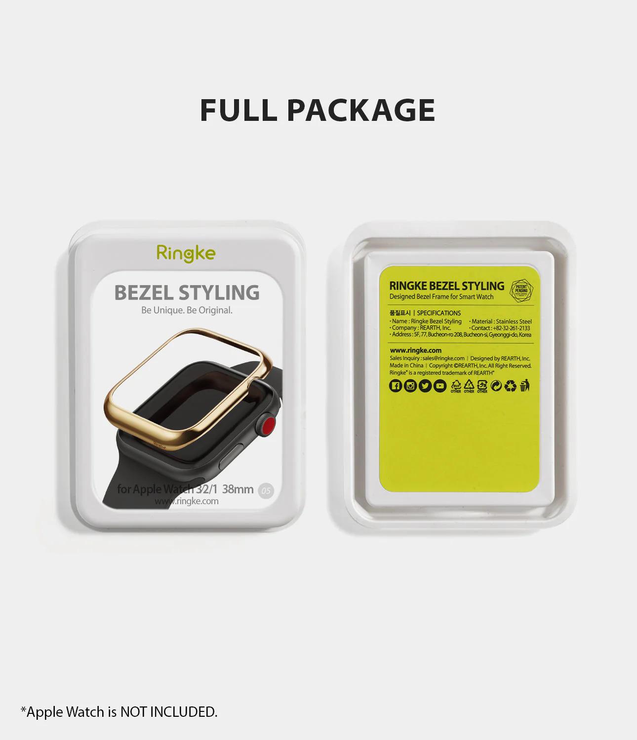 Apple Watch Series 3 / 2 / 1 (38mm) | Bezel Styling - Image 79