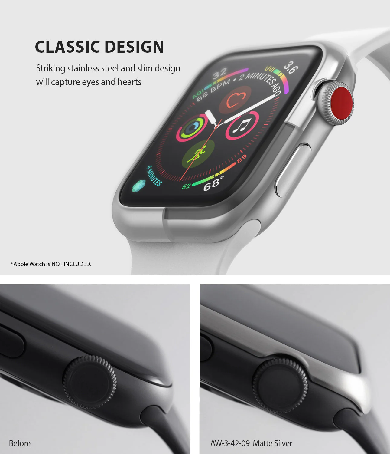 Apple Watch 3 / 2 / 1 (42mm) | Bezel Styling - Image 100