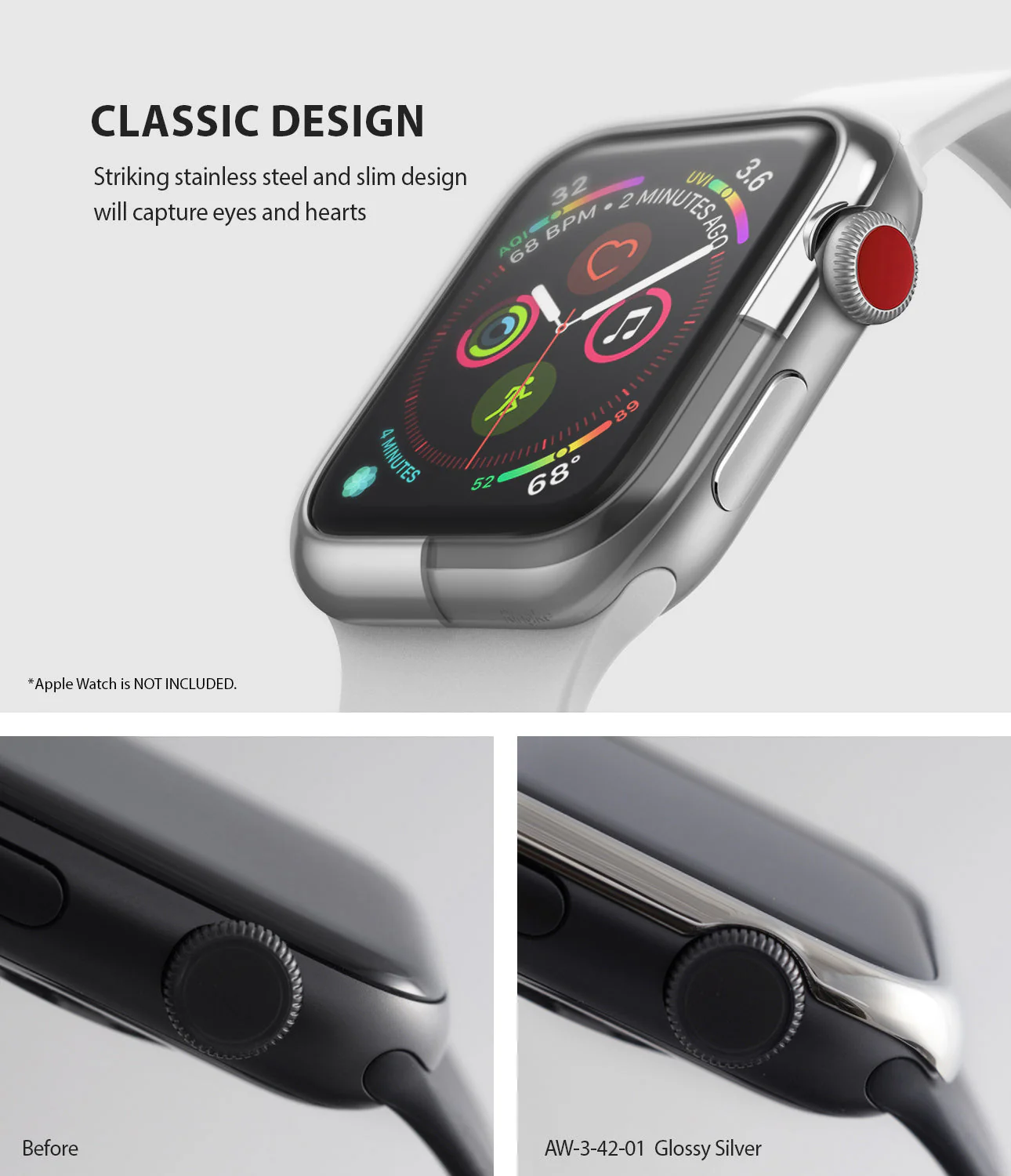 Apple Watch 3 / 2 / 1 (42mm) | Bezel Styling - Image 4