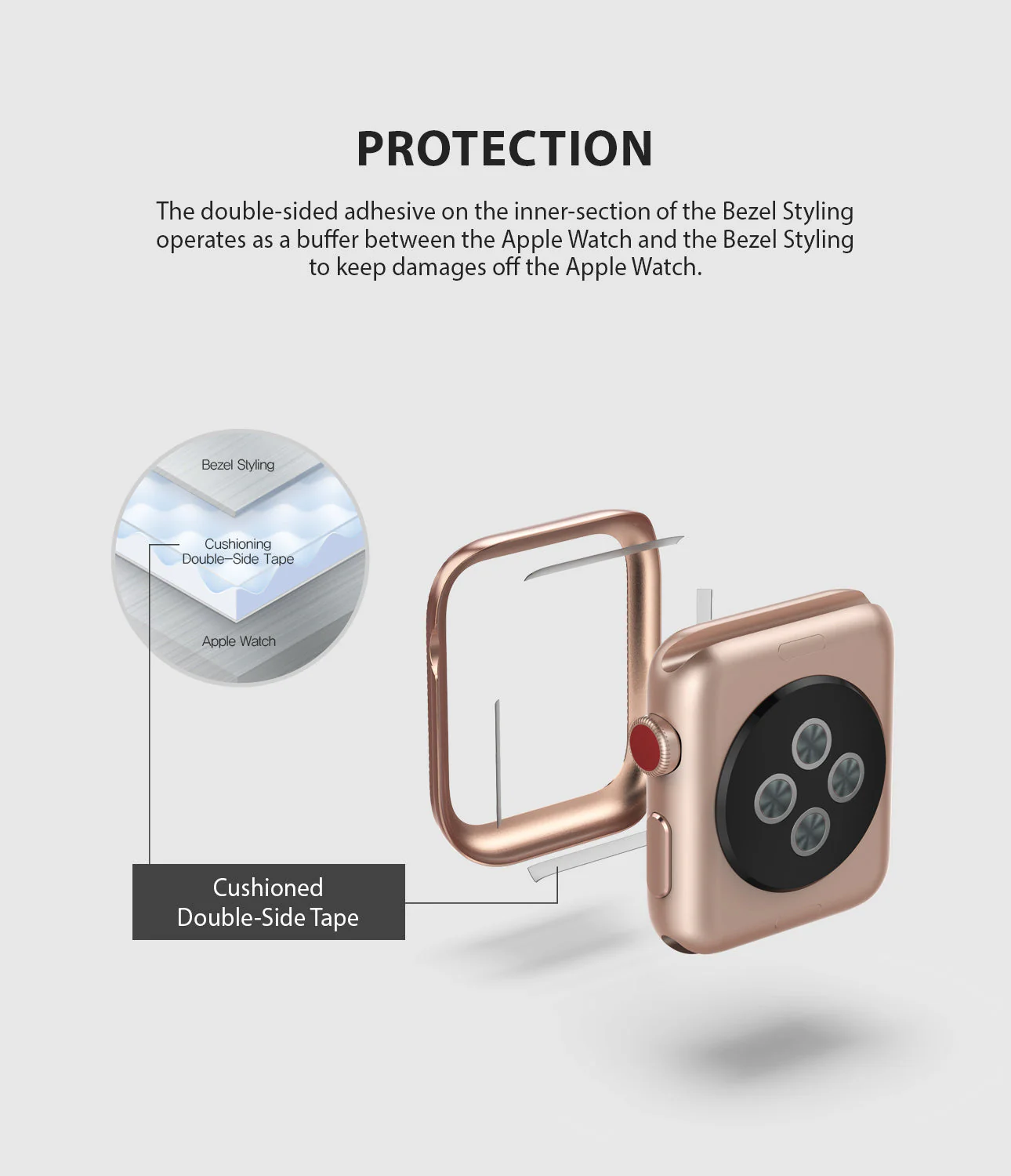 Apple Watch Series 3 / 2 / 1 (42mm) | Premium Bezel Styling O - Image 14