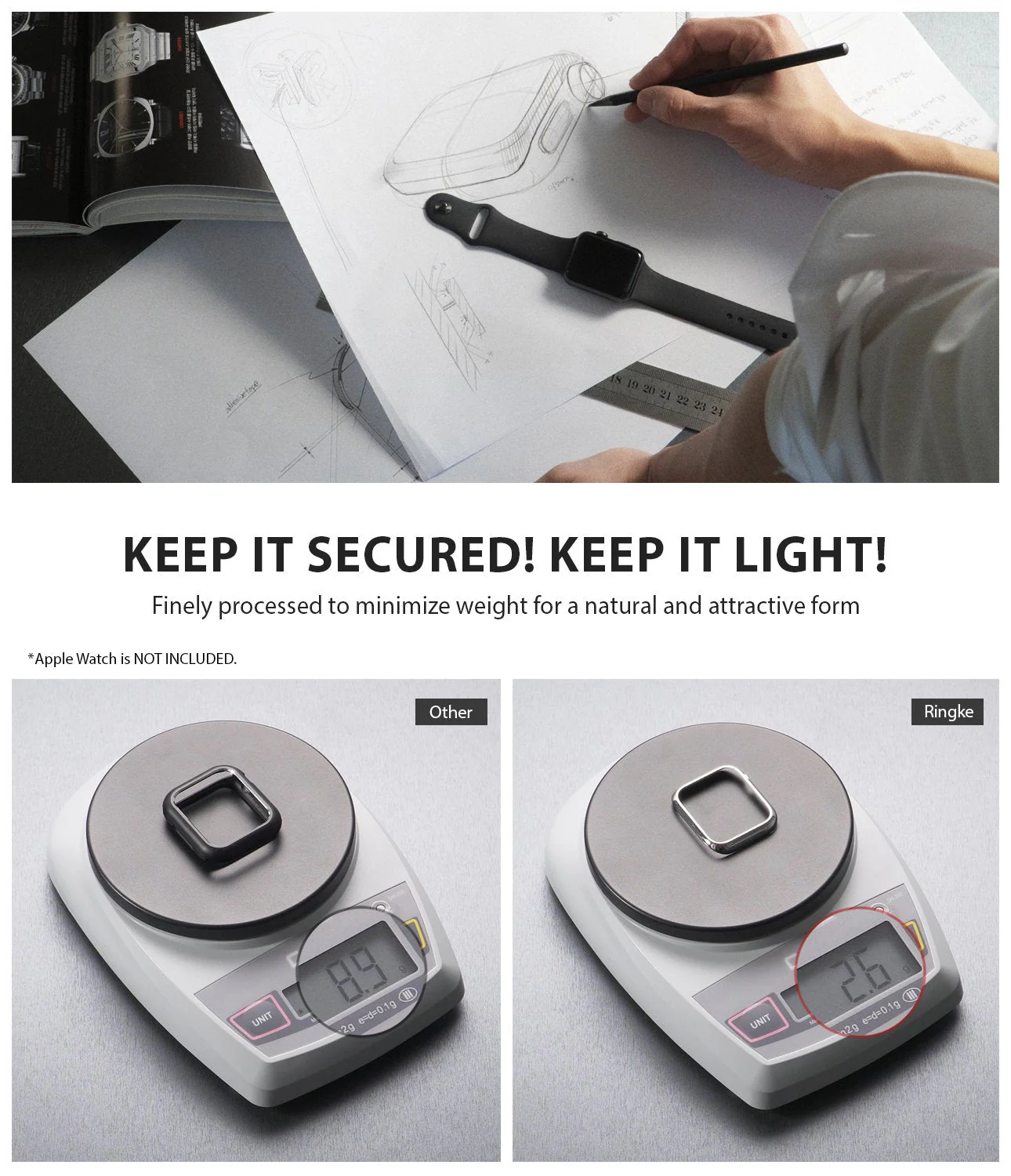 Apple Watch Series 6 / 5 / 4 / SE (40mm) | Bezel Styling - Image 62