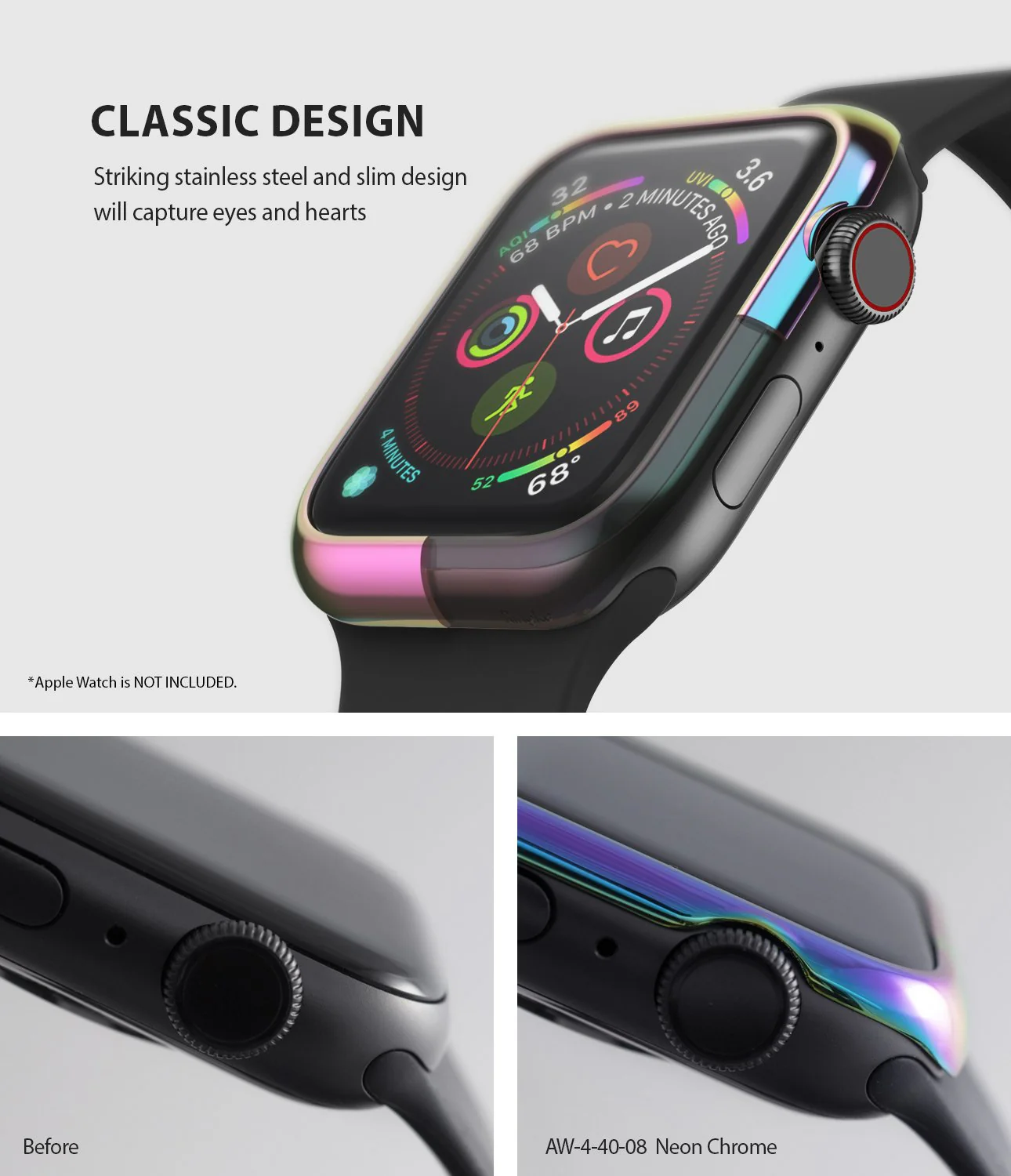 Apple Watch Series 6 / 5 / 4 / SE (40mm) | Bezel Styling - Image 96
