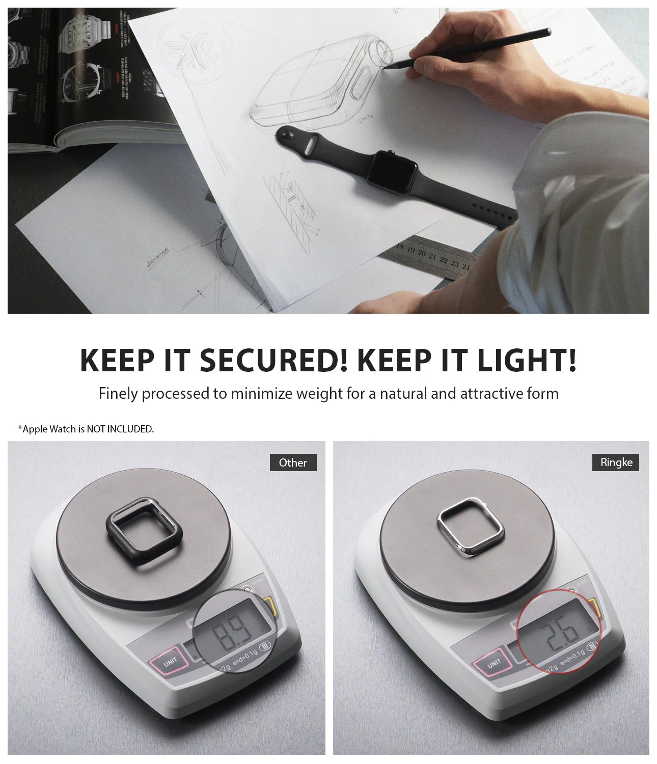 Apple Watch Series 6 / 5 / 4 / SE (44mm) | Bezel Styling - Image 114