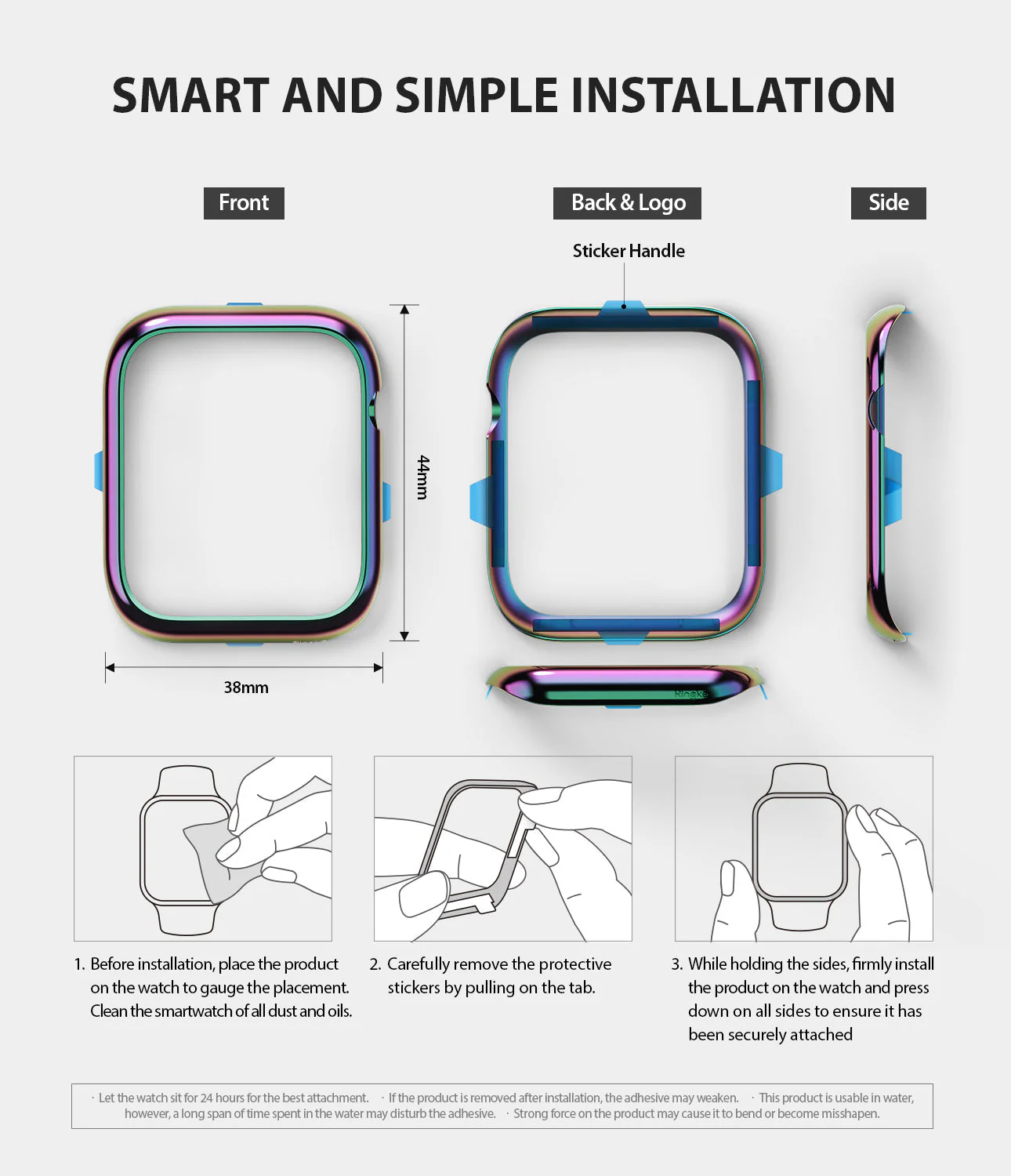 Apple Watch Series 6 / 5 / 4 / SE (44mm) | Bezel Styling - Image 116
