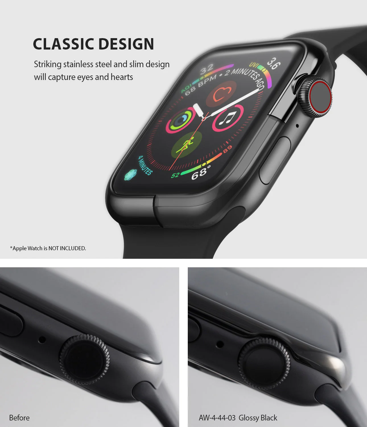 Apple Watch Series 6 / 5 / 4 / SE (44mm) | Bezel Styling - Image 31