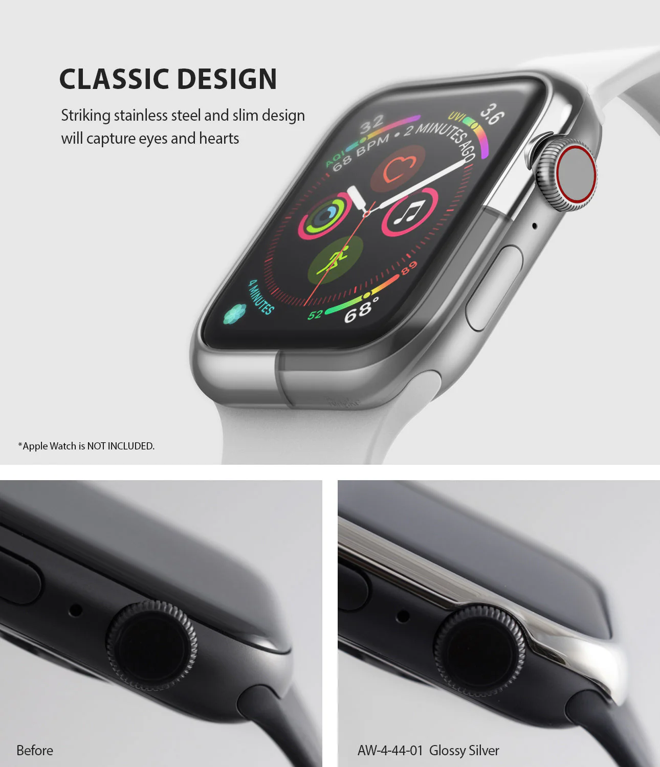 Apple Watch Series 6 / 5 / 4 / SE (44mm) | Bezel Styling - Image 5