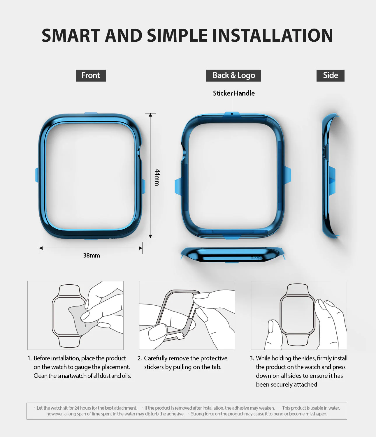 Apple Watch Series 6 / 5 / 4 / SE (44mm) | Bezel Styling - Image 51
