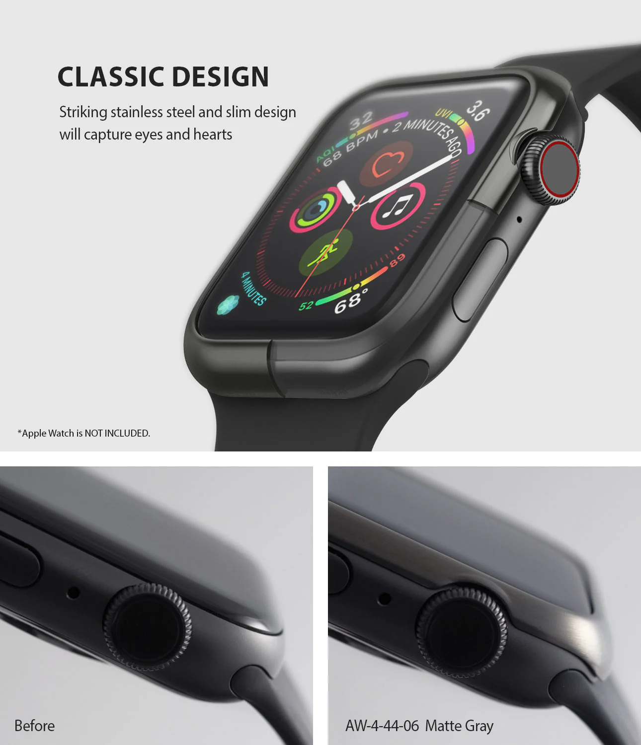 Apple Watch Series 6 / 5 / 4 / SE (44mm) | Bezel Styling - Image 96