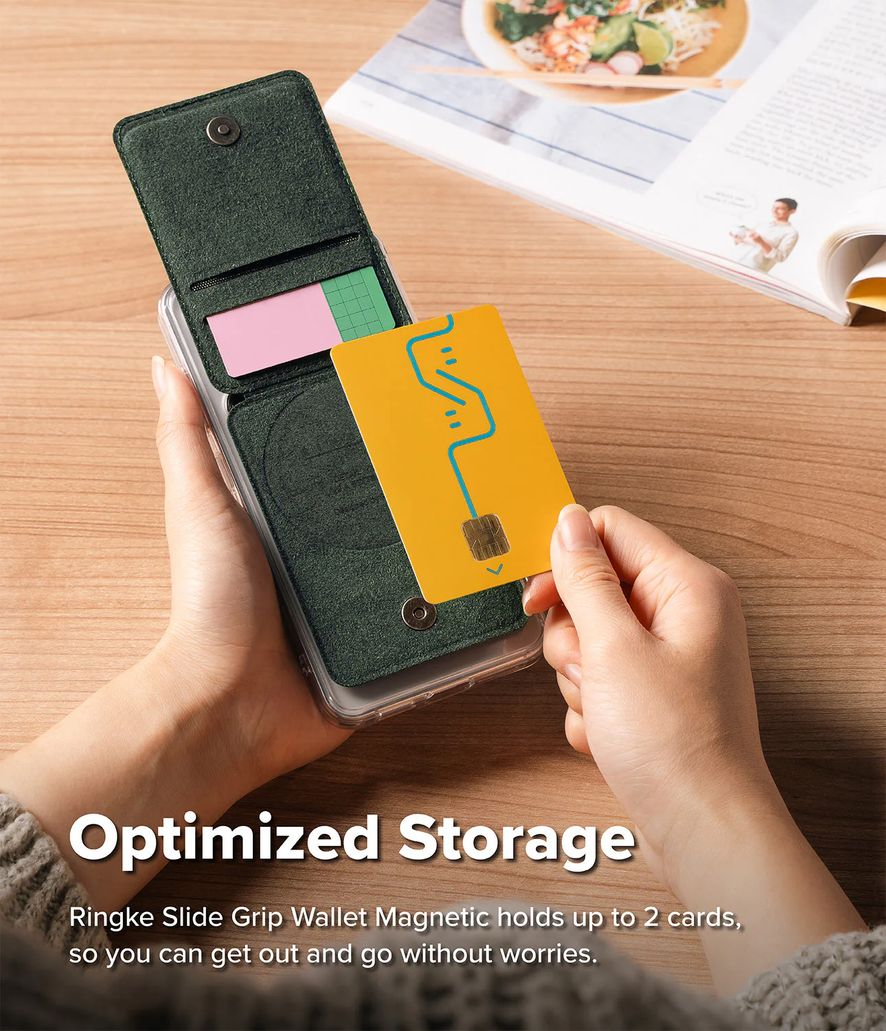 Card Holder | Slide Grip Wallet Magnetic - Image 34