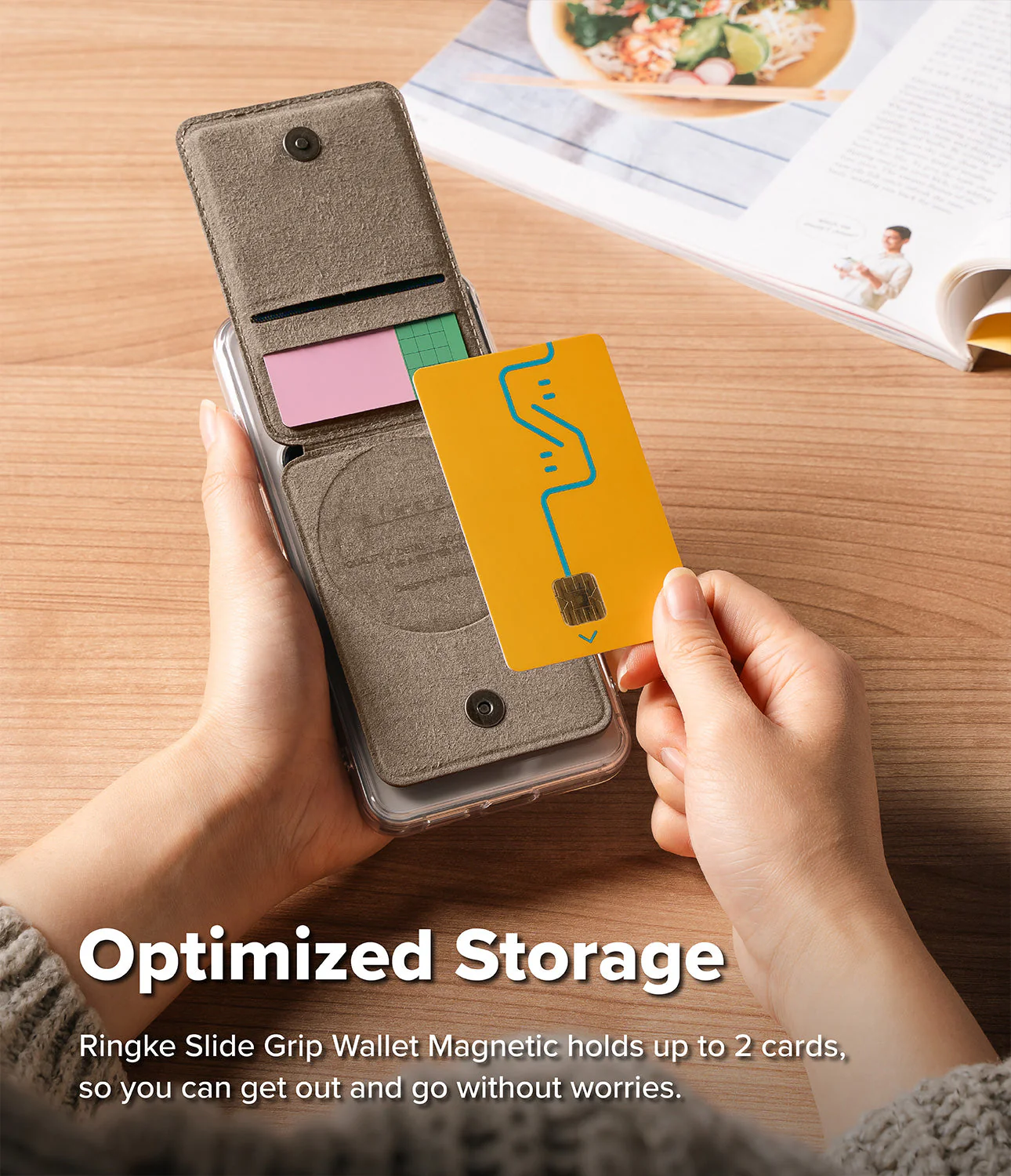 Card Holder | Slide Grip Wallet Magnetic - Image 47