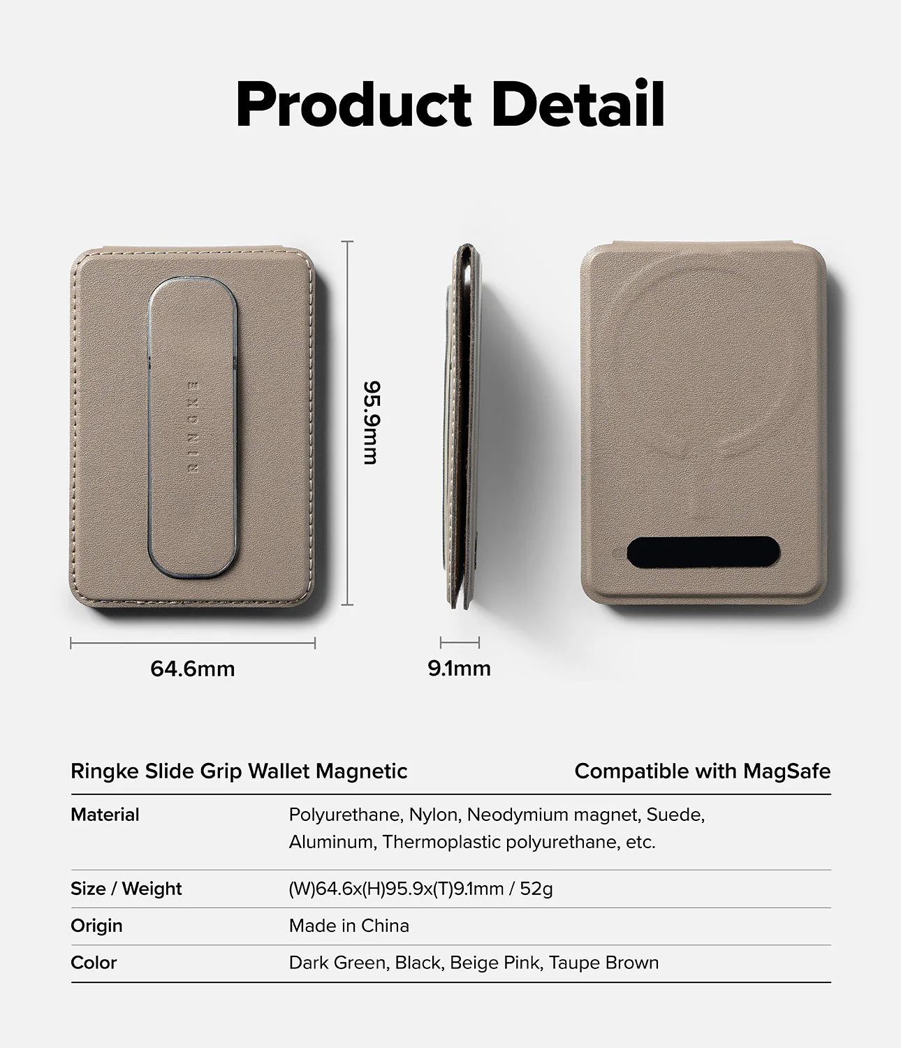 Card Holder | Slide Grip Wallet Magnetic - Image 51