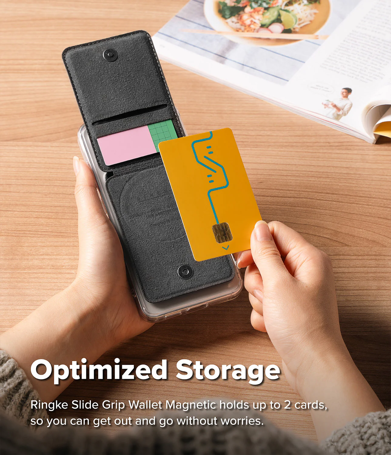 Card Holder | Slide Grip Wallet Magnetic - Image 8
