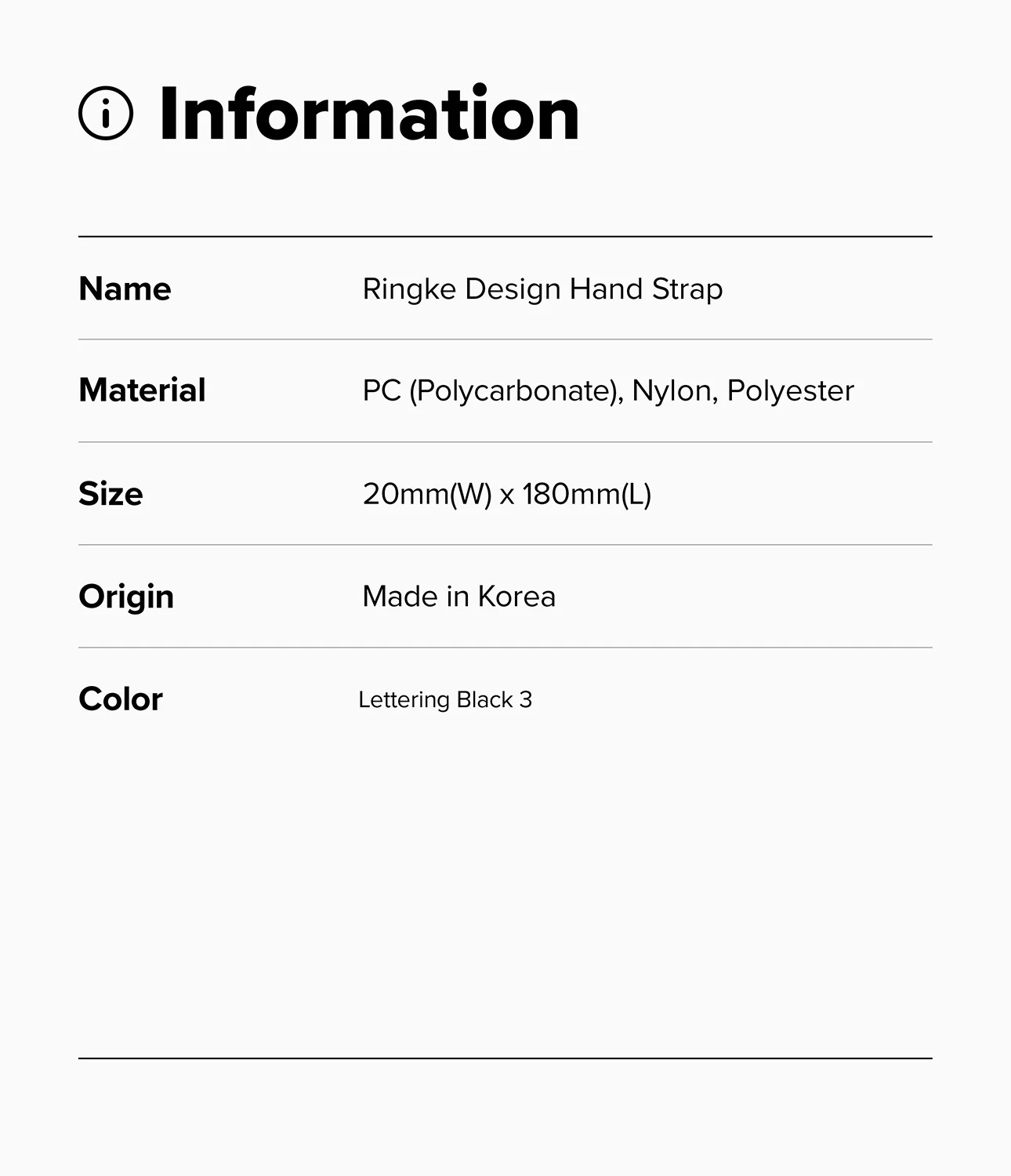 Hand Strap | Basic - Image 60