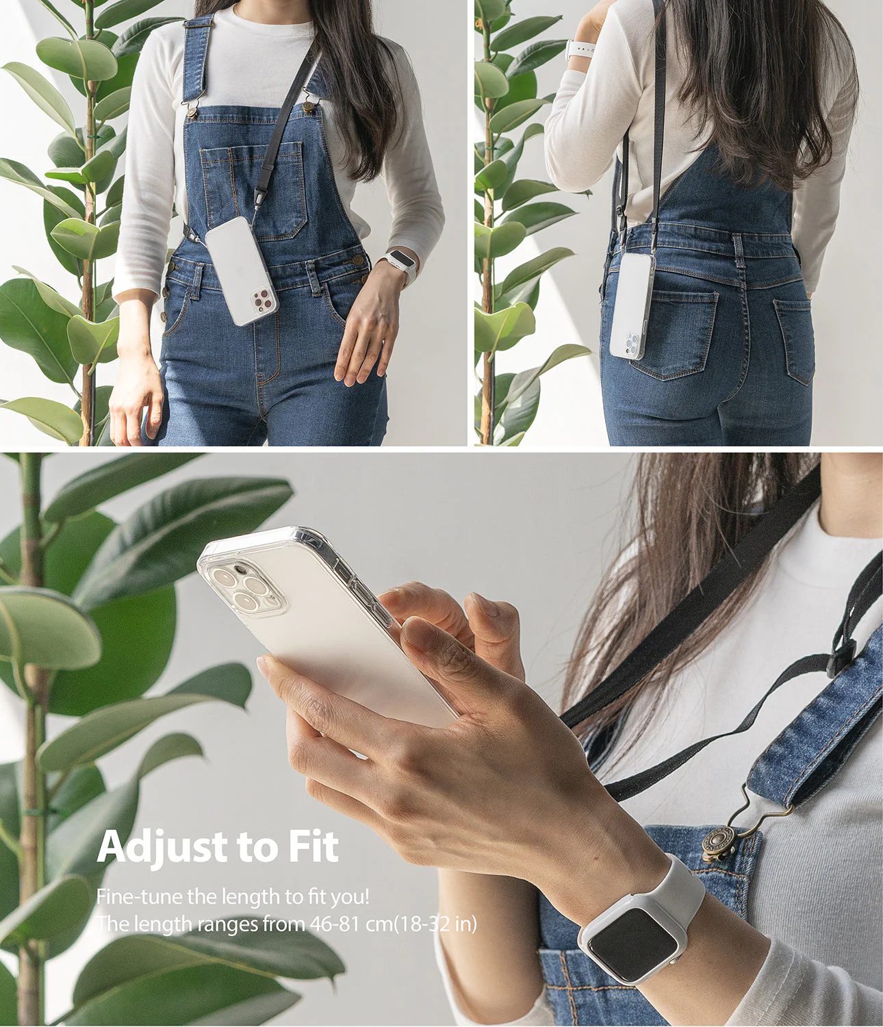 Shoulder Strap | Black / Neon Orange - Image 10