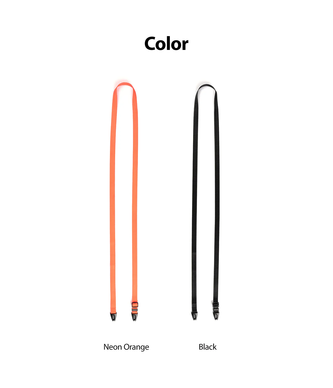 Shoulder Strap | Black / Neon Orange - Image 24