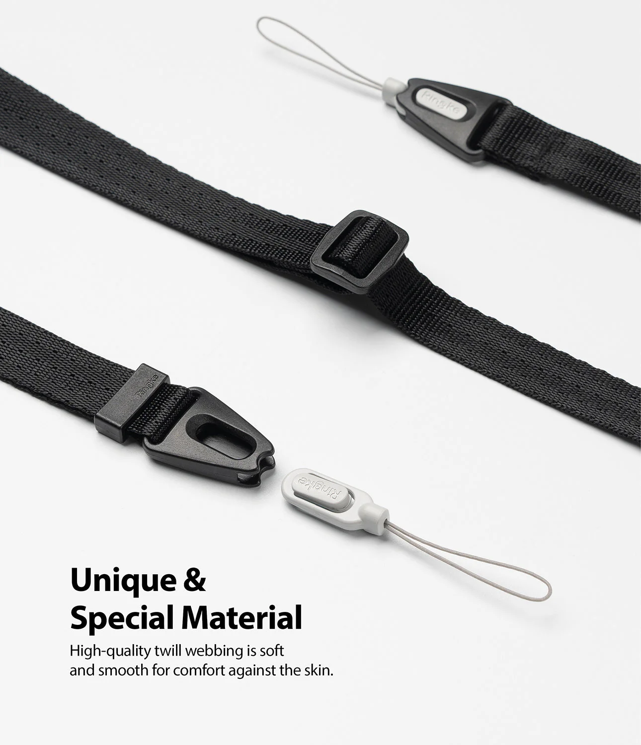 Shoulder Strap | Black / Neon Orange - Image 6