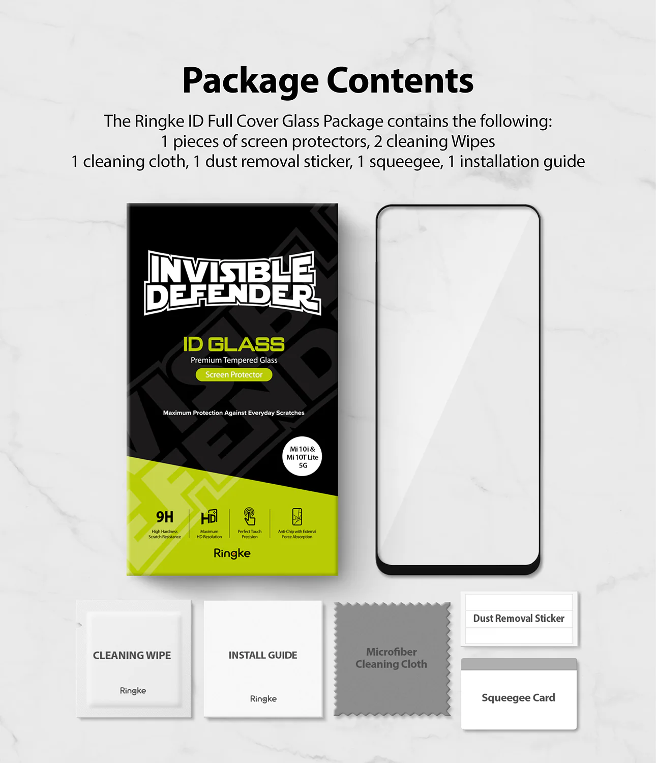 Mi 10T Lite 5G / 10i 5G Screen Protector | Invisible Defender - Image 13